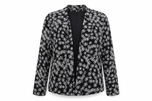 Womens UK Size 10 VILA Black Kimono Blouse
