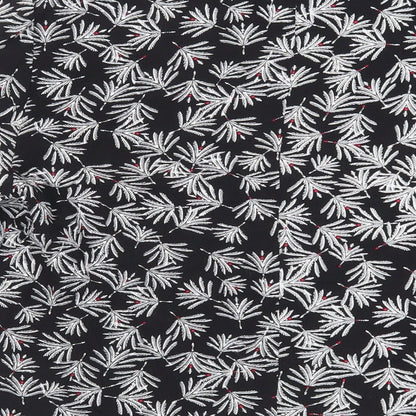 Womens UK Size 10 VILA Black Kimono Blouse