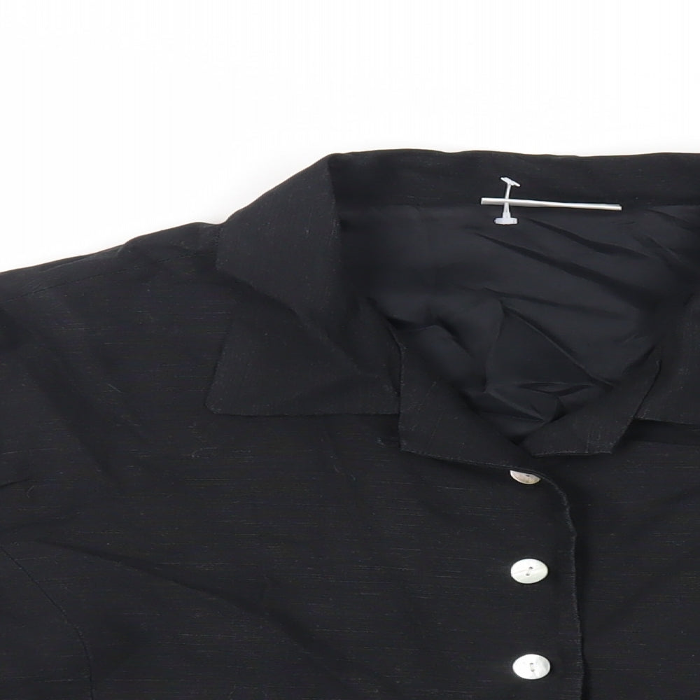Womens UK Size M Offshoot Black Jacket
