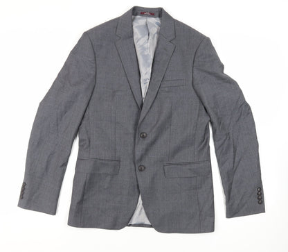 Mens UK Size 38 Marks and Spencer Regular Grey Suit Jacket