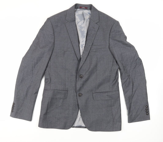 Mens UK Size 38 Marks and Spencer Regular Grey Suit Jacket