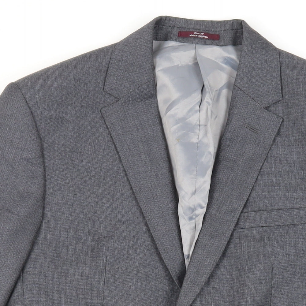Mens UK Size 38 Marks and Spencer Regular Grey Suit Jacket