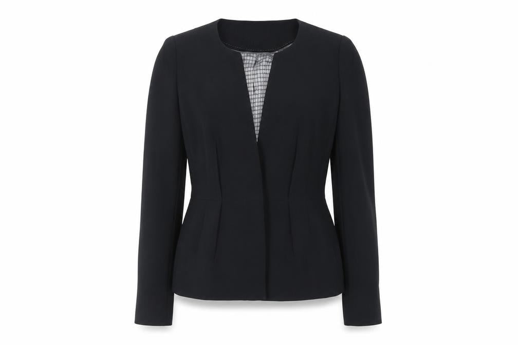 Next Womens Black Jacket Blazer Size 8 Button