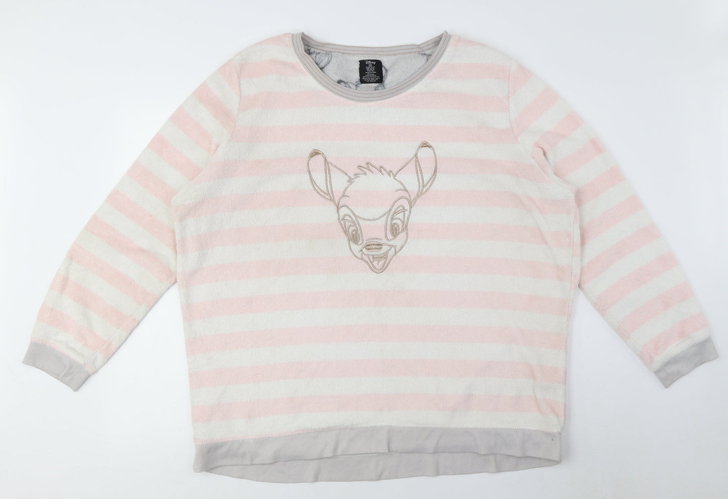 Disney Women's Pink Bambi Pyjama Top - Size M