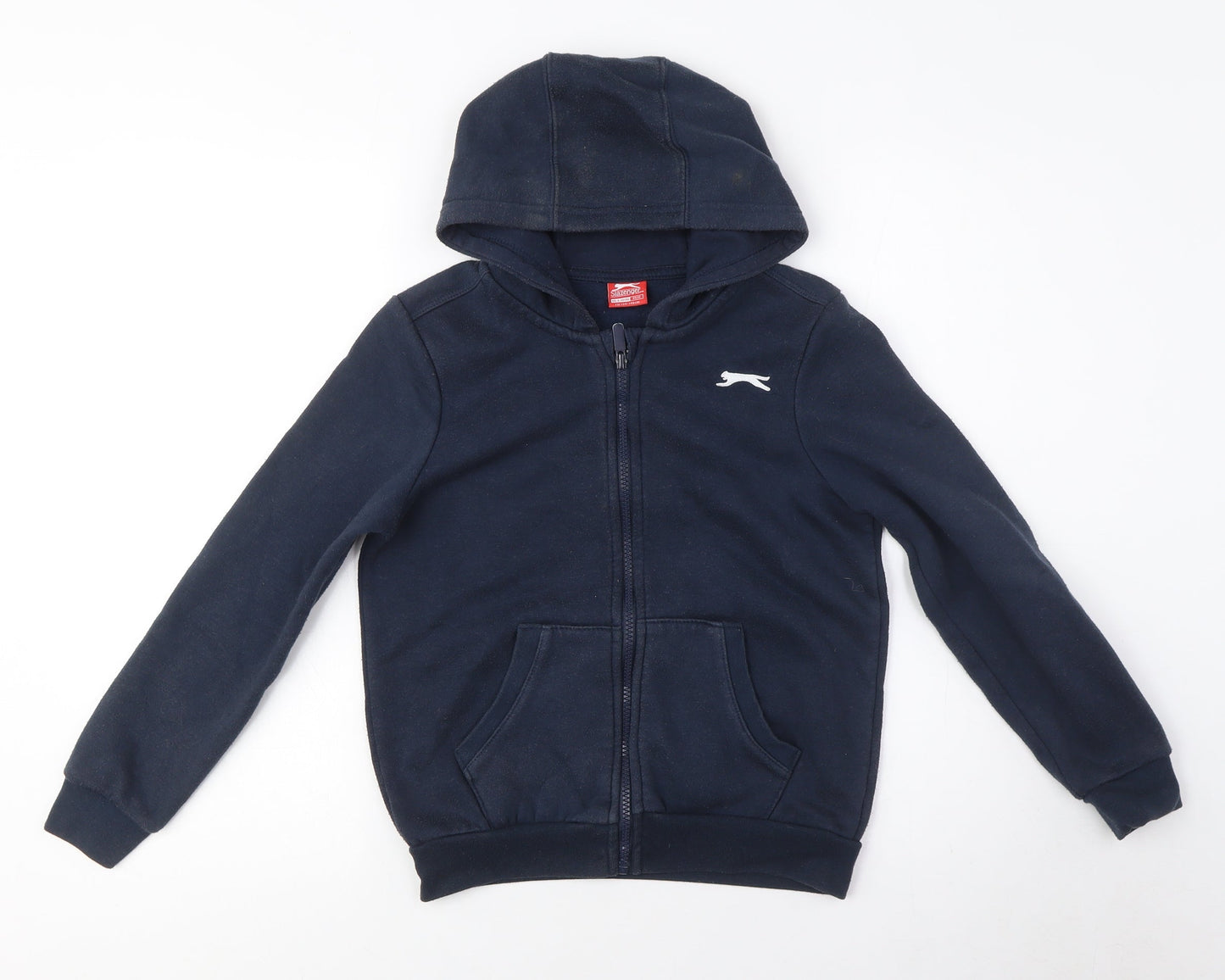 Slazenger Boys Blue Full Zip Hoodie, Size M, Casual Wear