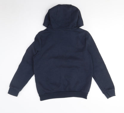 Slazenger Boys Blue Full Zip Hoodie, Size M, Casual Wear