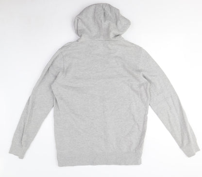 Unisex Adults UK Size M JACK & JONES Grey Pullover Hoodie