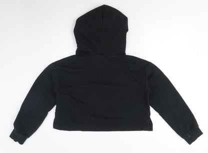 Puma Women's Black Pullover Hoodie, Size S