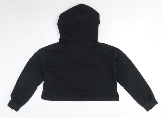 Puma Women's Black Pullover Hoodie, Size S