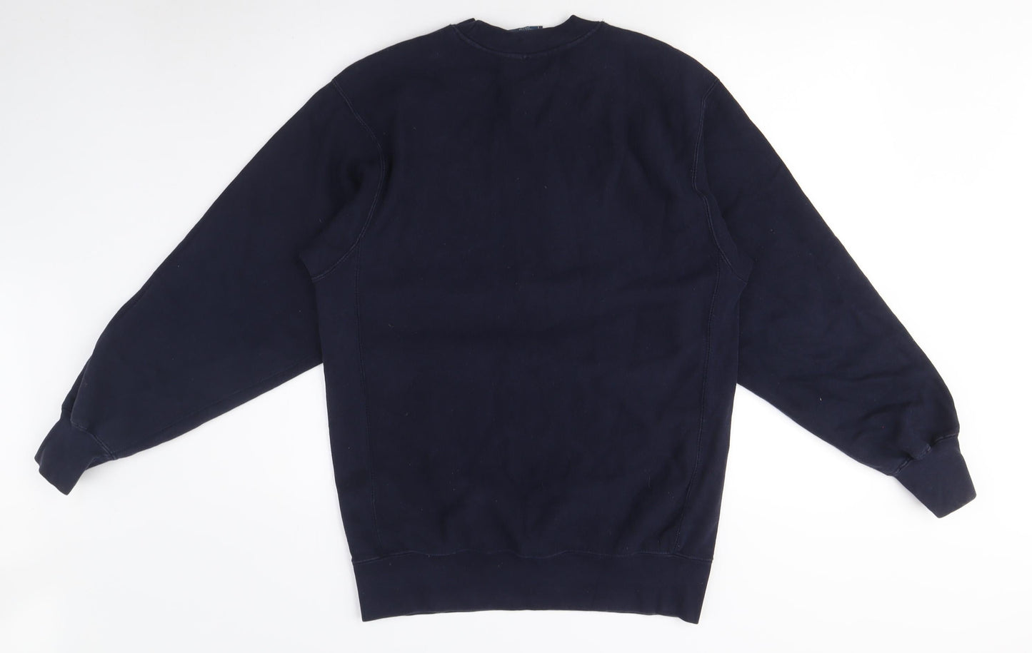 MV Sport Unisex Blue Basketball Pullover Sweatshirt L