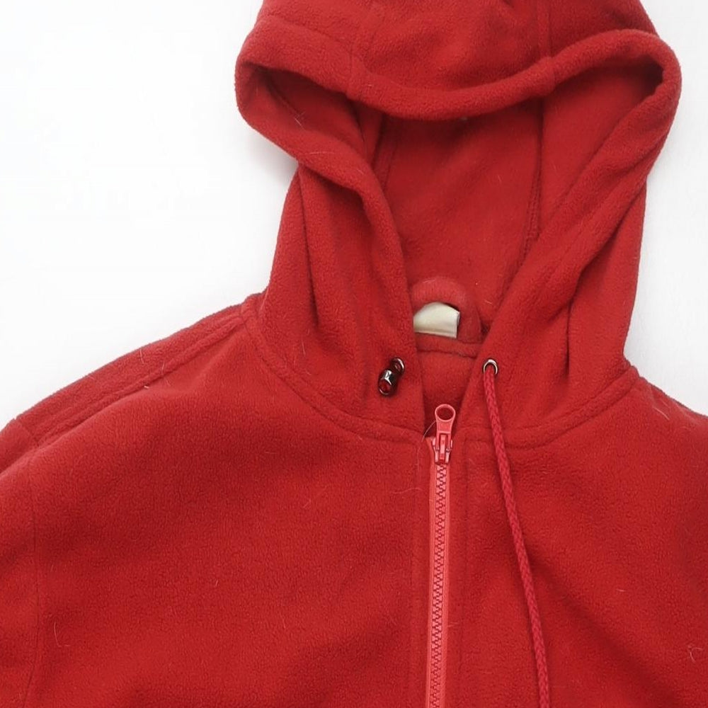 Cotton Traders Womens Red Jacket Size 20 Zip