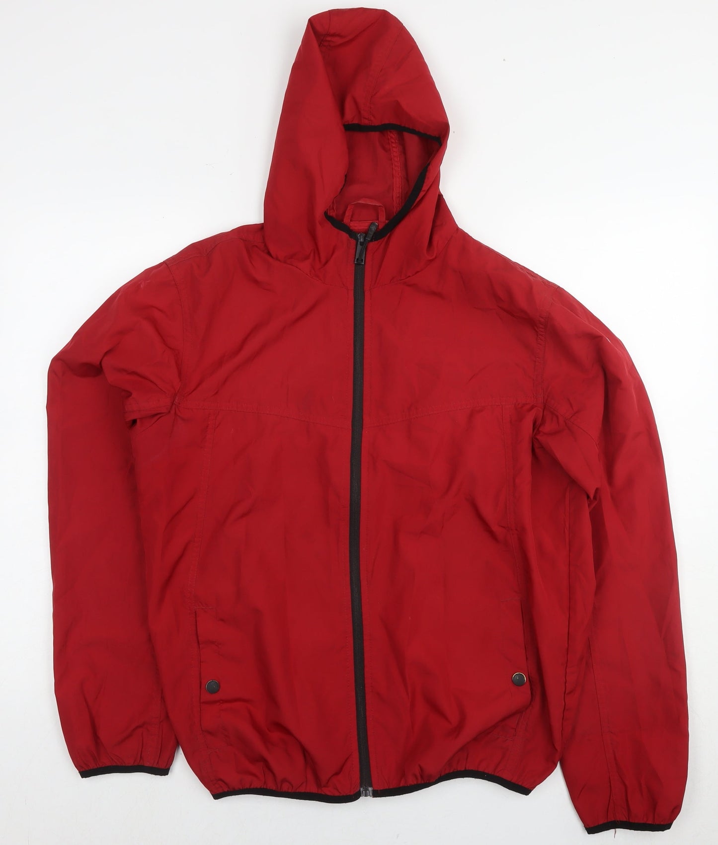 Mens UK Size L Brave Soul Red Jacket