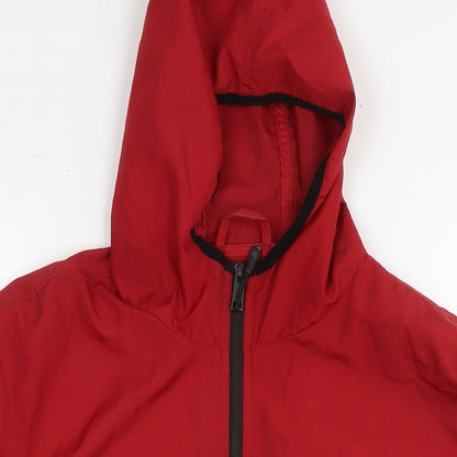 Mens UK Size L Brave Soul Red Jacket