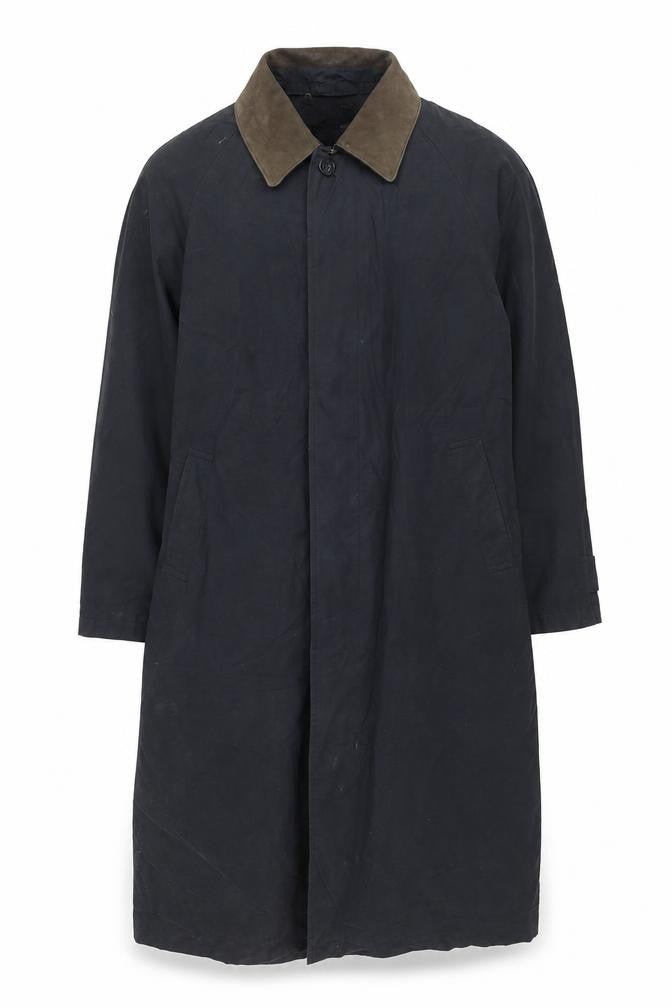 Mens UK Size XL Rainman London Black Pea Coat