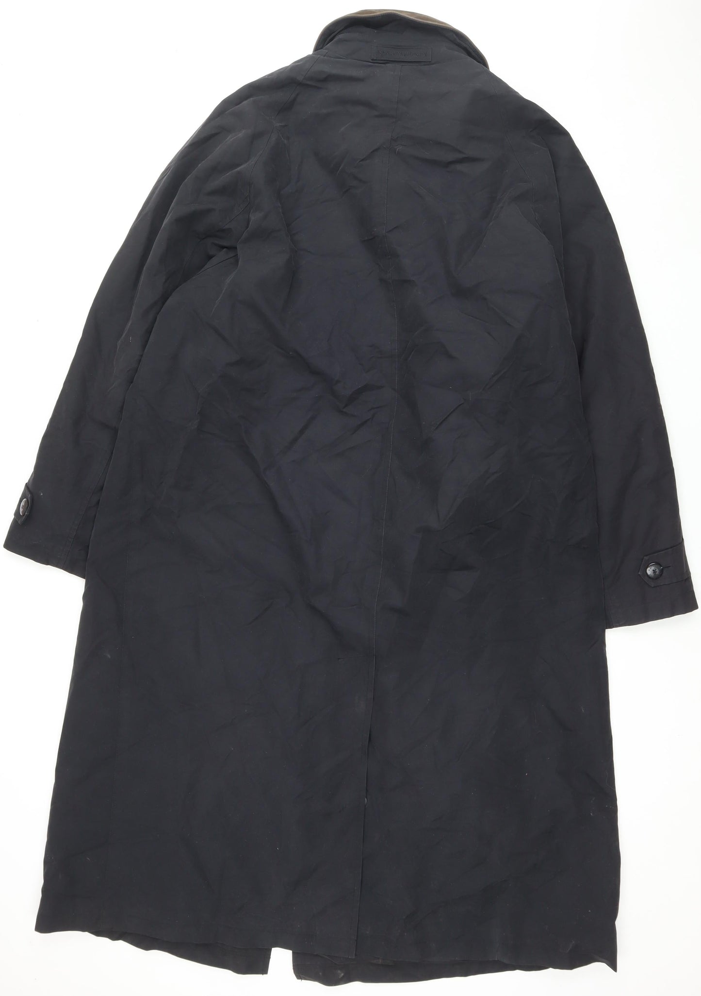 Mens UK Size XL Rainman London Black Pea Coat
