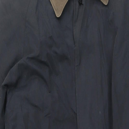 Mens UK Size XL Rainman London Black Pea Coat