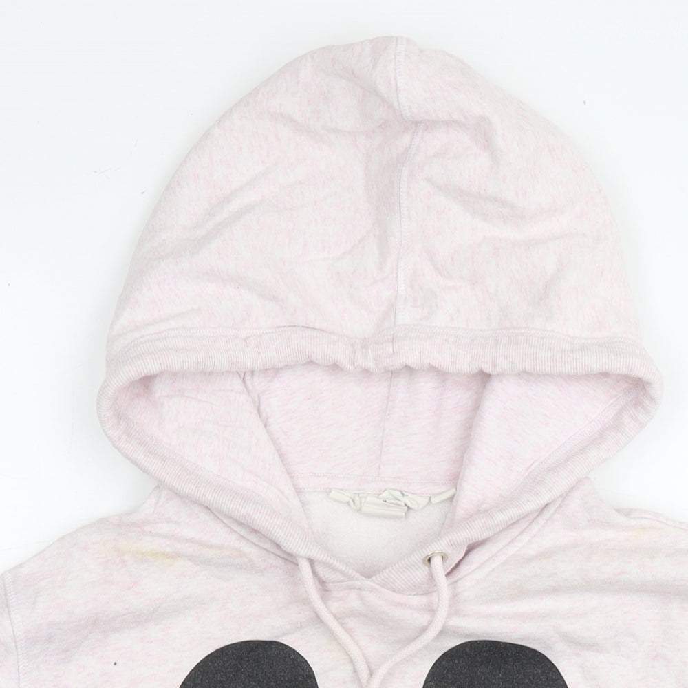 Womens UK Size M Disney Pink Pullover Sweatshirt