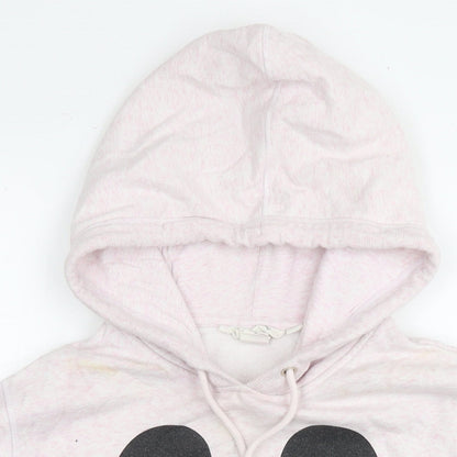 Womens UK Size M Disney Pink Pullover Sweatshirt