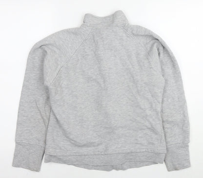 Womens UK Size 14 LA Gear Grey Full Zip Sweatshirt