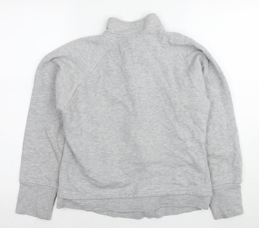 Womens UK Size 14 LA Gear Grey Full Zip Sweatshirt