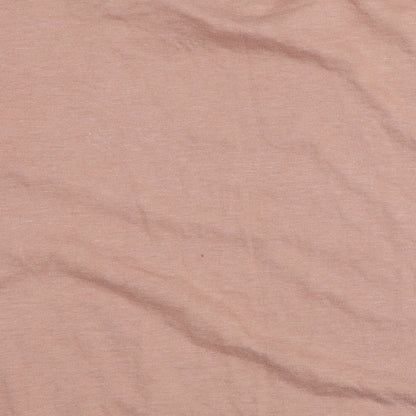Missguided Womens Beige Cotton Pullover Sweatshirt Size 10 Pullover - Logo