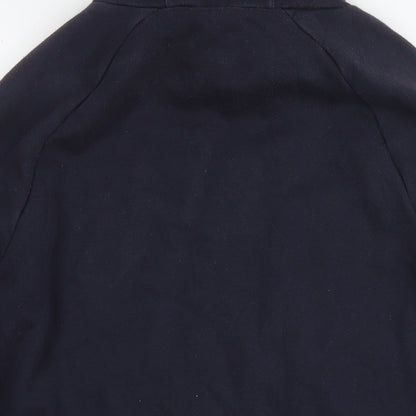 Mens UK Size L H&M Blue Pullover Hoodie