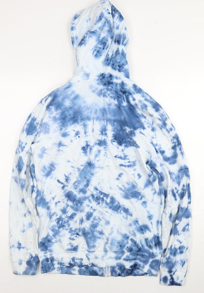 Womens UK Size XS ASOS Blue Full Zip Hoodie