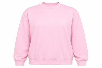 Womens UK Size XL Boohoo Pink Pullover Sweatshirt