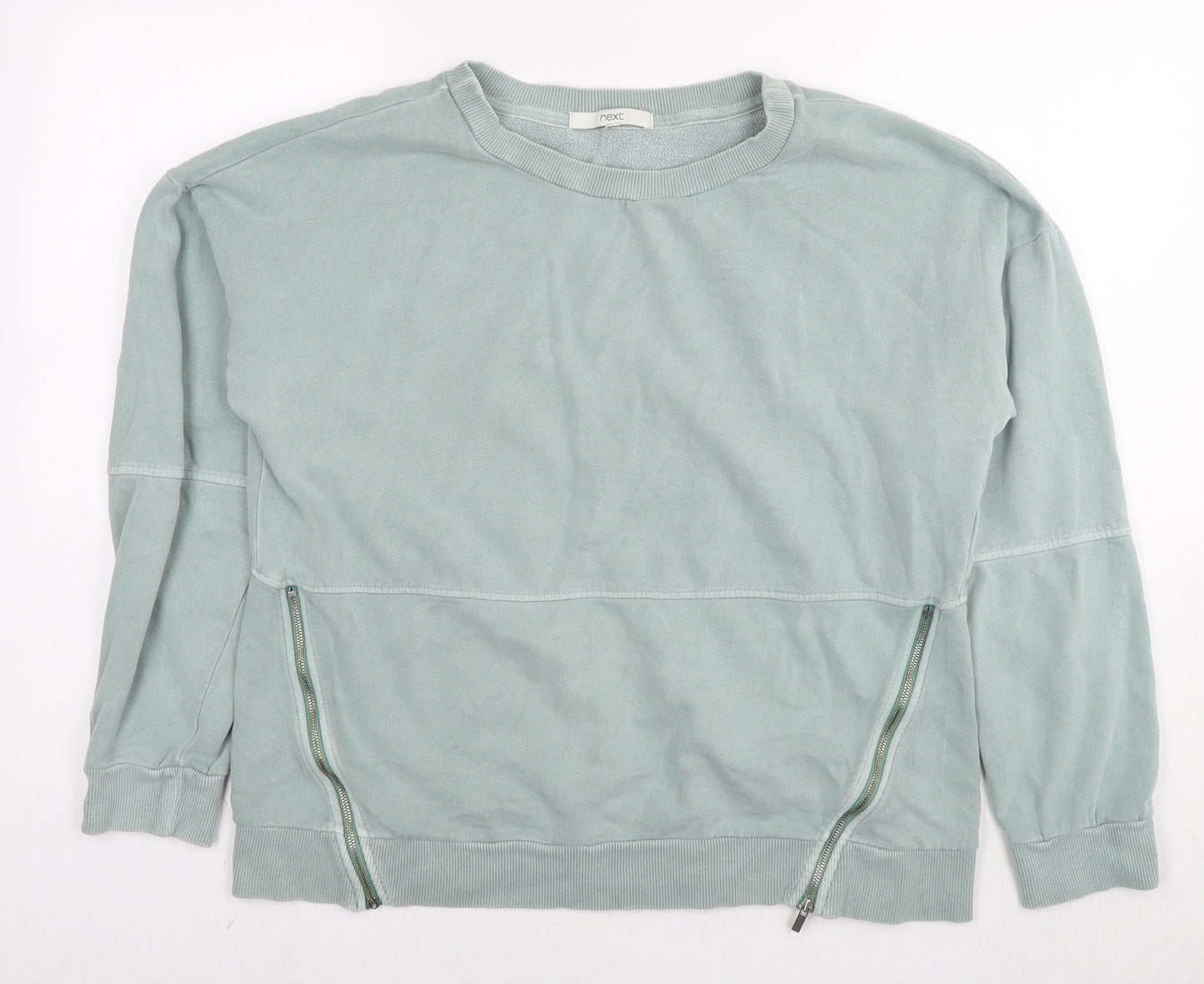 Womens UK Size M NEXT Blue Pullover Sweatshirt