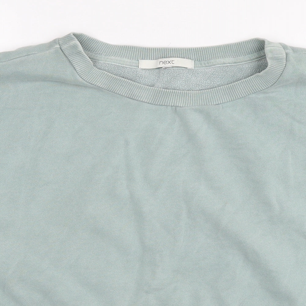 Womens UK Size M NEXT Blue Pullover Sweatshirt