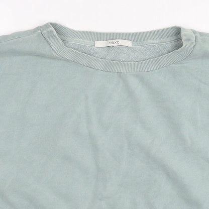 Womens UK Size M NEXT Blue Pullover Sweatshirt
