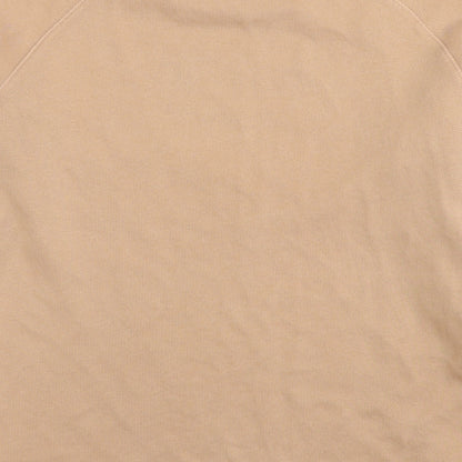 Next Womens Beige Cotton Pullover Sweatshirt Size M Pullover - New York