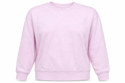 New Look Womens Pink Polyester Pullover Sweatshirt Size S Pullover