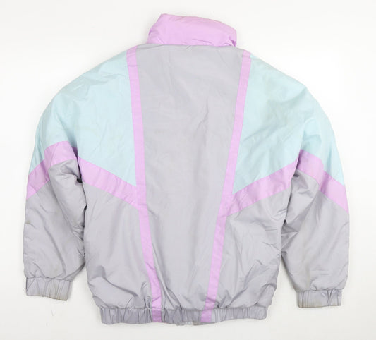 Womens UK Size 10 Brave Soul Grey Puffer Jacket