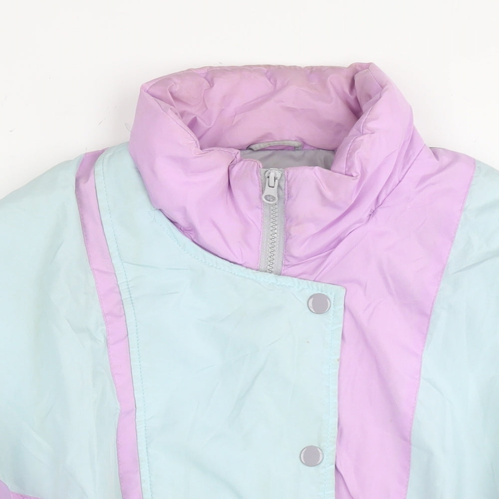 Womens UK Size 10 Brave Soul Grey Puffer Jacket