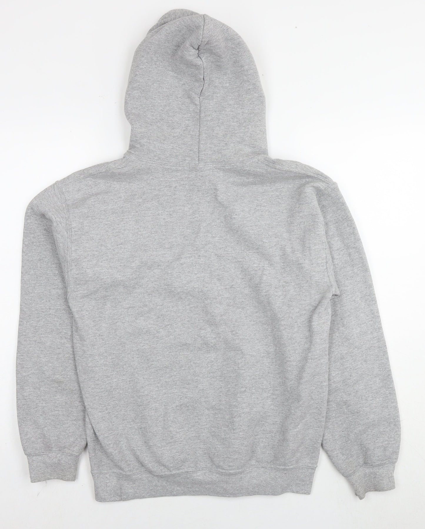 Mens UK Size S Boohoo Grey Pullover Hoodie