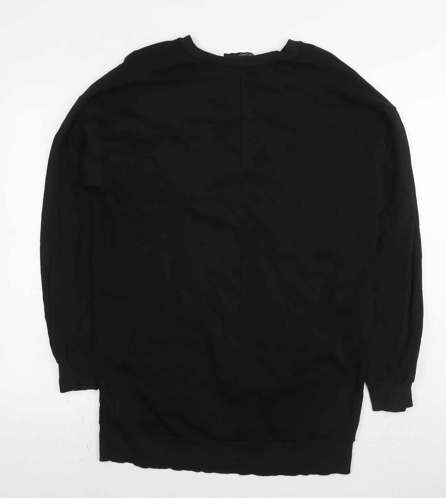 Womens UK Size 10 ASOS Black Pullover Sweatshirt