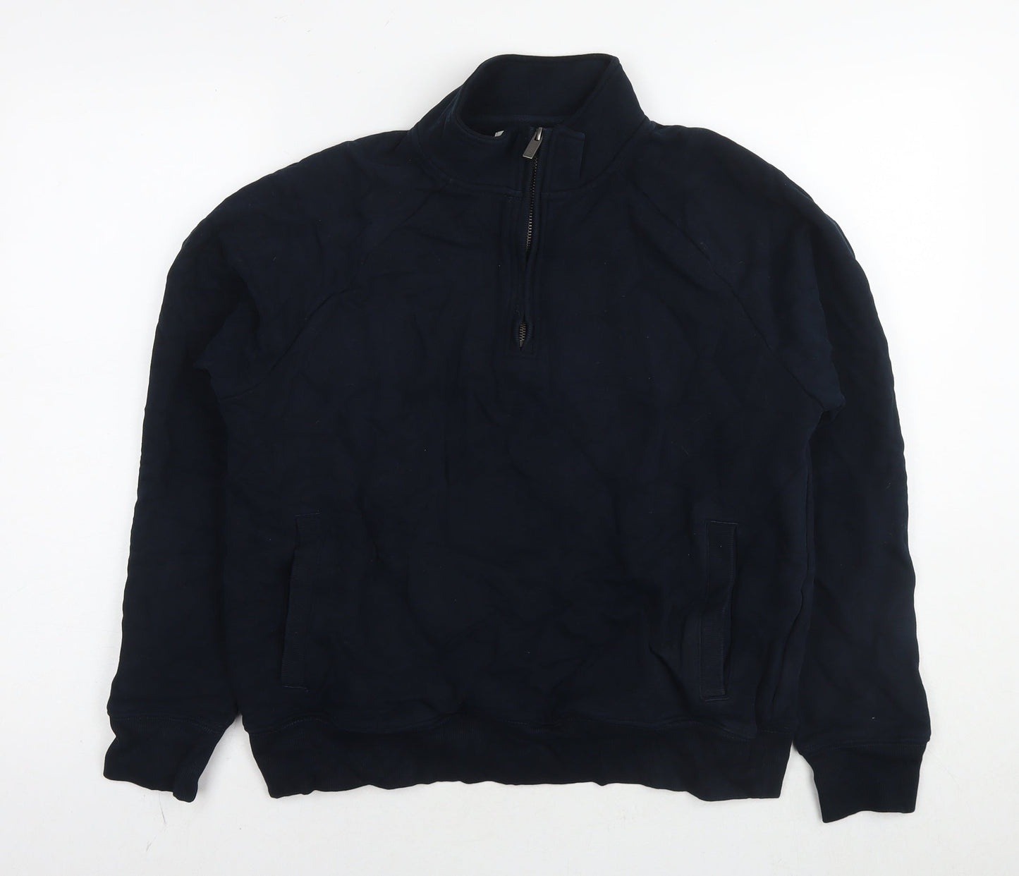 Womens UK Size M Marks and Spencer Black Pullover Sweatshirt