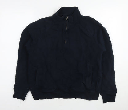 Womens UK Size M Marks and Spencer Black Pullover Sweatshirt