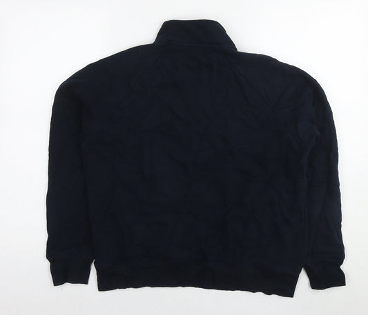 Womens UK Size M Marks and Spencer Black Pullover Sweatshirt