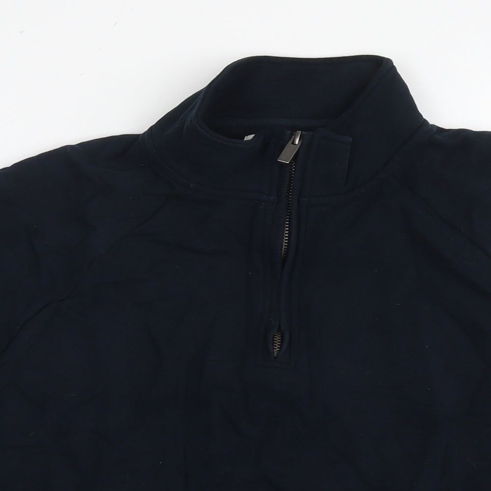 Womens UK Size M Marks and Spencer Black Pullover Sweatshirt