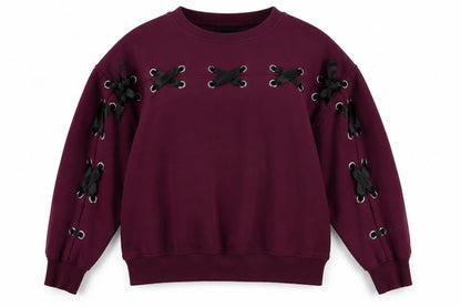 Womens UK Size S Divided by H&M Purple Pullover Sweatshirt