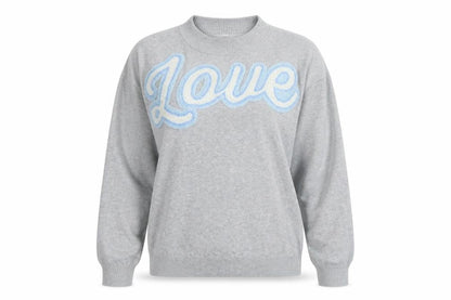 Womens UK Size S Divided by H&M Grey Pullover Sweatshirt