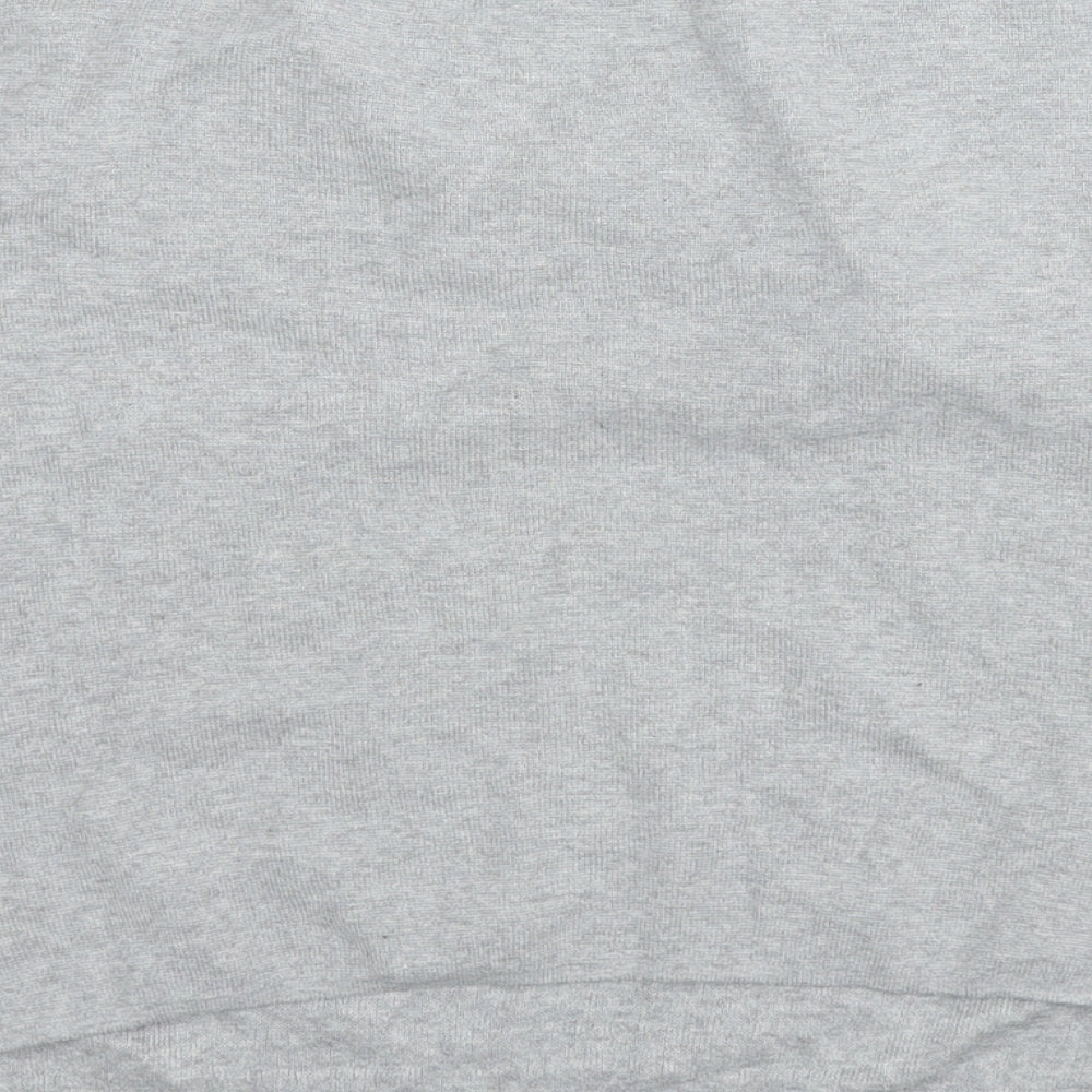 Womens UK Size S Divided by H&M Grey Pullover Sweatshirt