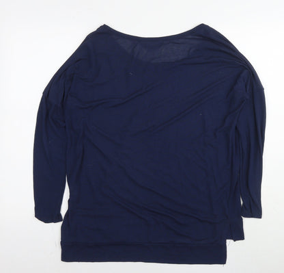 Womens UK Size 12 Dorothy Perkins Blue Pullover Jumper