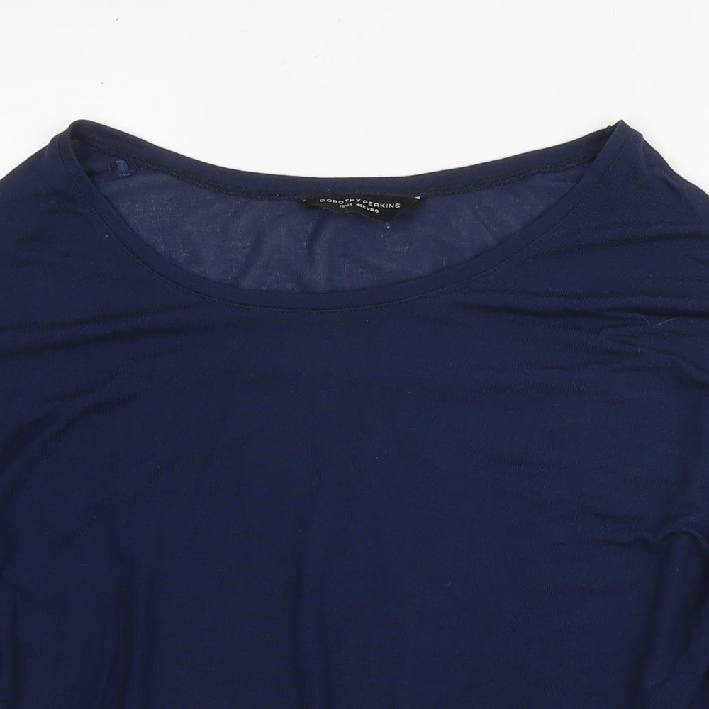 Womens UK Size 12 Dorothy Perkins Blue Pullover Jumper