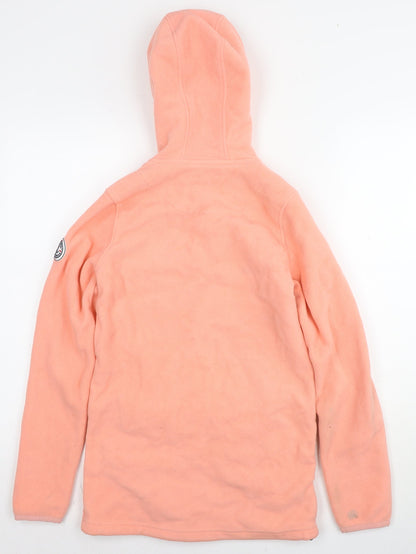 Voile Bleue Girls Beige Jacket Size S Zip