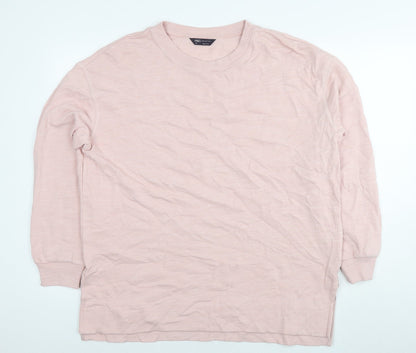 Womens UK Size 10 Marks and Spencer Pink Pullover Sweatshirt