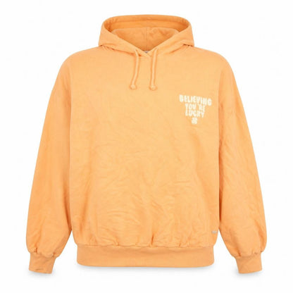 Womens UK Size S Pull&Bear Orange Pullover Hoodie