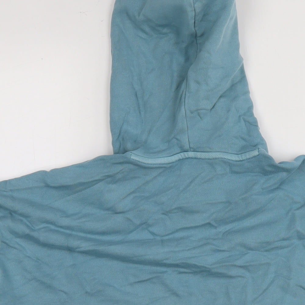 Mens UK Size M Marks and Spencer Blue Pullover Hoodie
